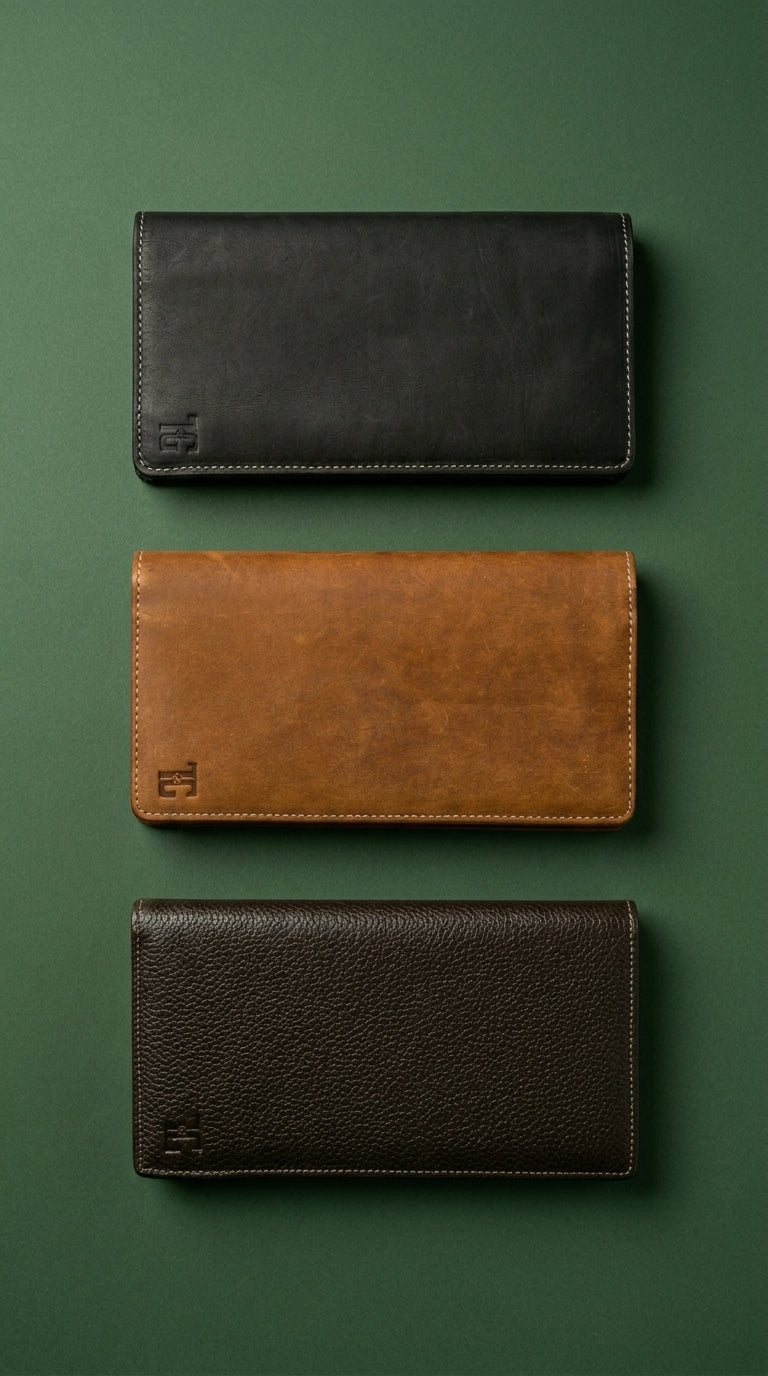 TG 03 - Original Leather Long Wallet - Chocolate
